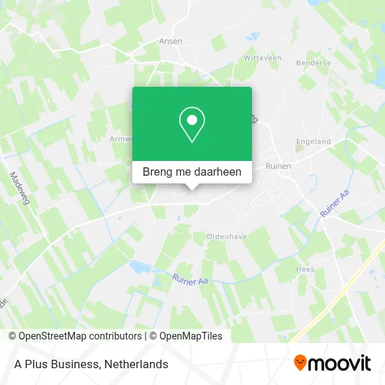 A Plus Business kaart