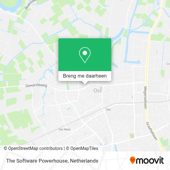 The Software Powerhouse kaart