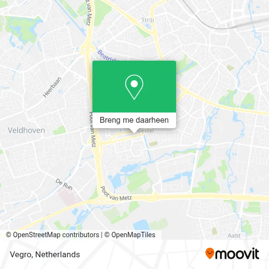 Vegro kaart