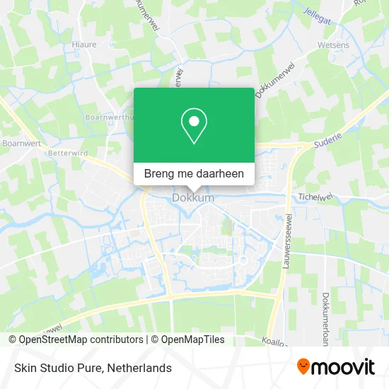 Skin Studio Pure kaart