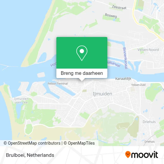 Brulboei kaart