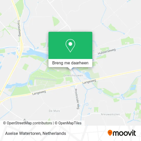Axelse Watertoren kaart