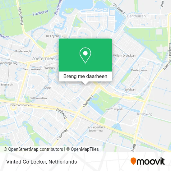 Vinted Go Locker kaart