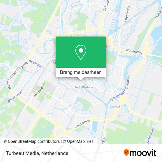 Turbeau Media kaart