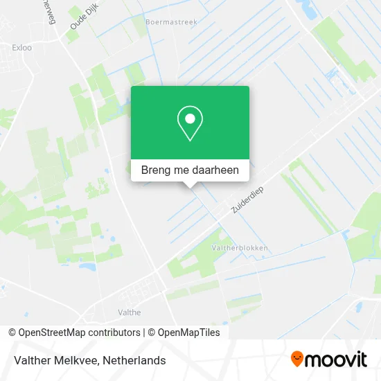Valther Melkvee kaart