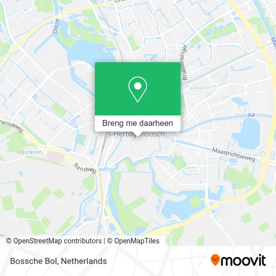 Bossche Bol kaart