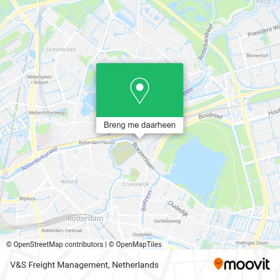 V&S Freight Management kaart