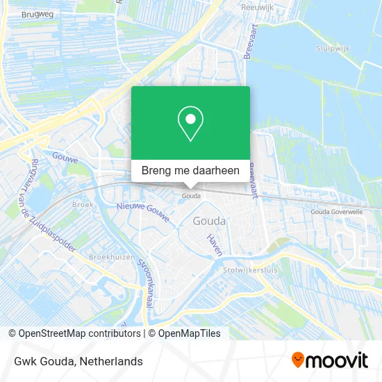 Gwk Gouda kaart