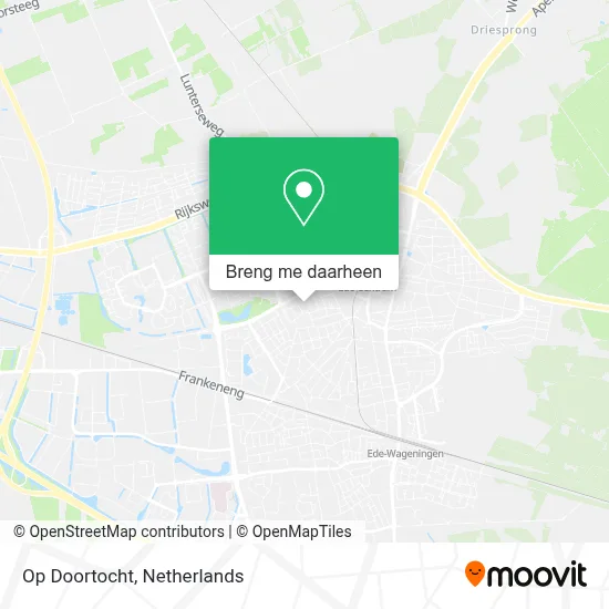 Op Doortocht kaart