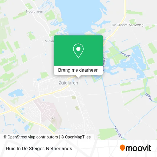 Huis In De Steiger kaart