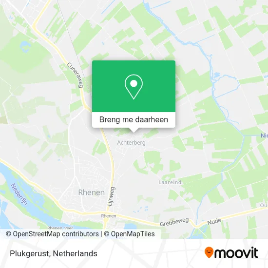 Plukgerust kaart