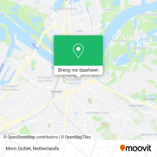 Mvm Outlet kaart