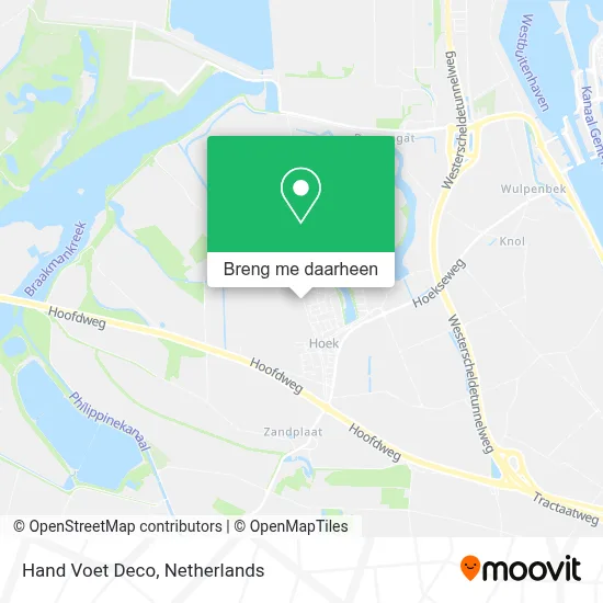 Hand Voet Deco kaart
