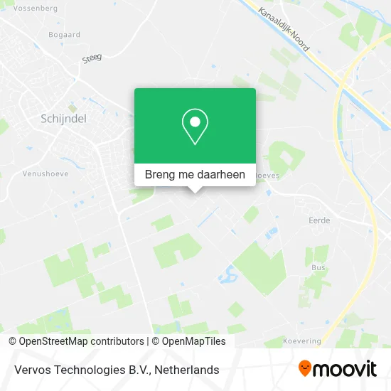 Vervos Technologies B.V. kaart