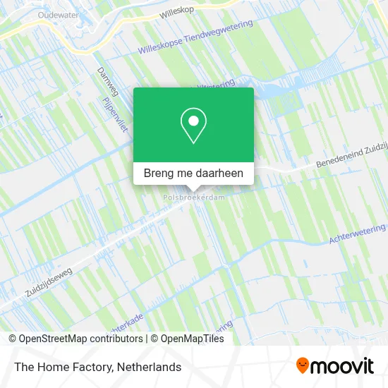 The Home Factory kaart