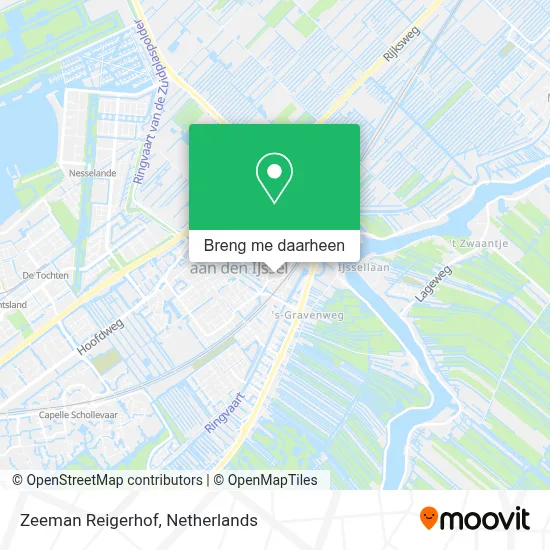 Zeeman Reigerhof kaart