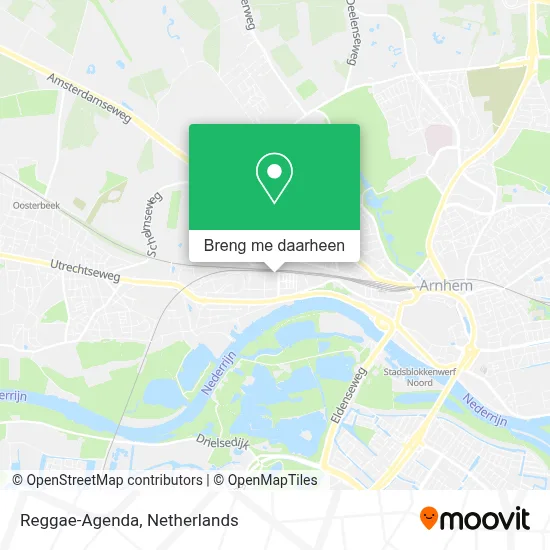 Reggae-Agenda kaart