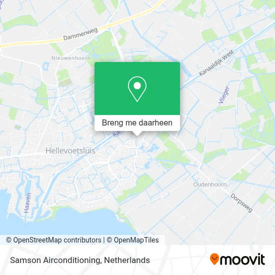 Samson Airconditioning kaart