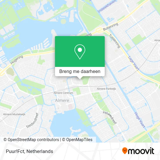 Puur!Fct kaart