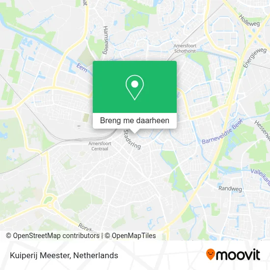 Kuiperij Meester kaart
