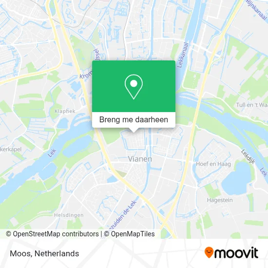Moos kaart