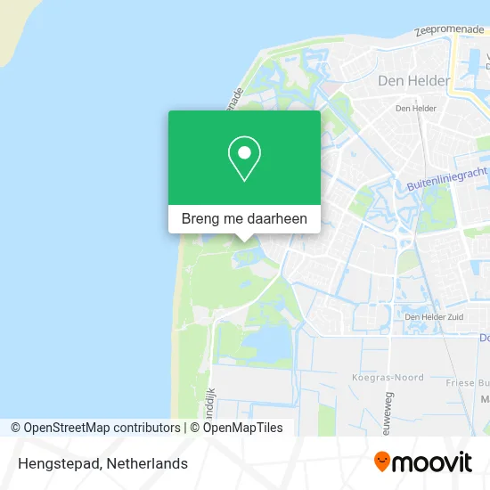 Hengstepad kaart