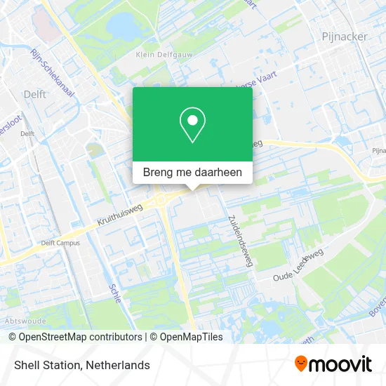 Shell Station kaart