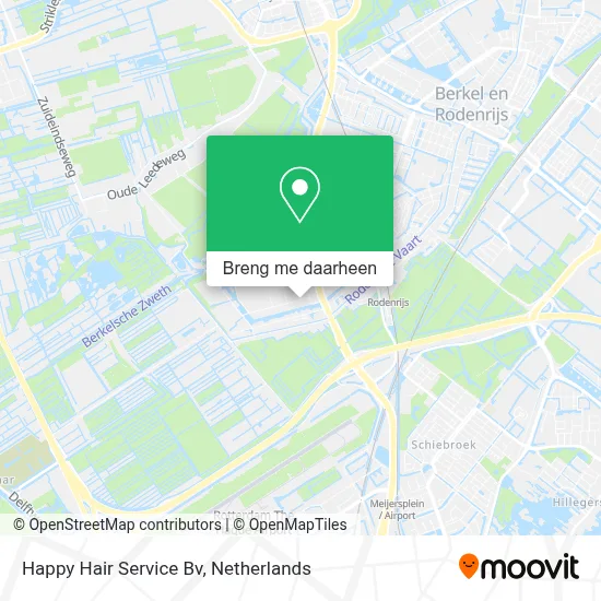 Happy Hair Service Bv kaart