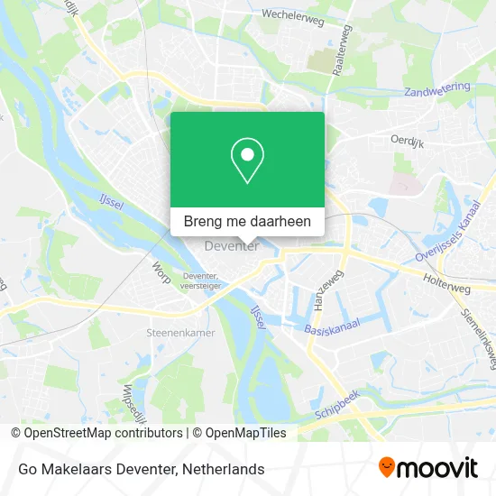 Go Makelaars Deventer kaart
