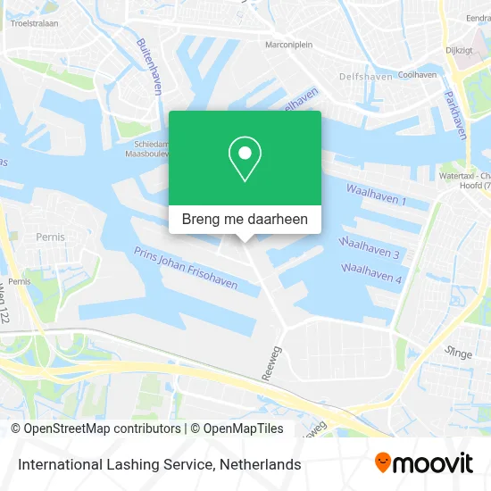 International Lashing Service kaart