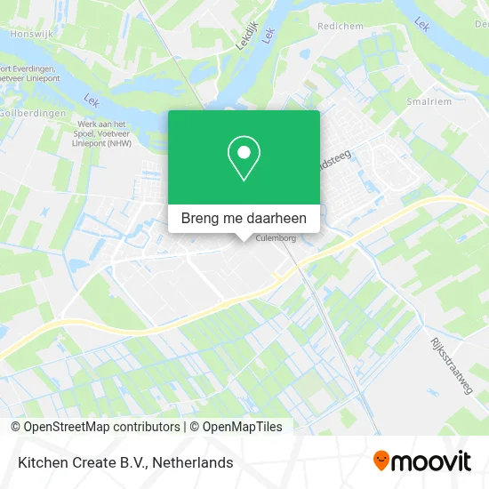 Kitchen Create B.V. kaart
