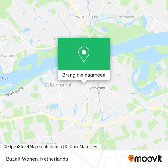 Bazalt Wonen kaart