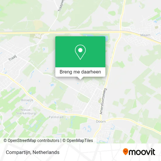 Compartijn kaart