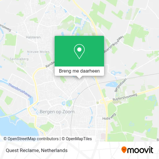 Quest Reclame kaart