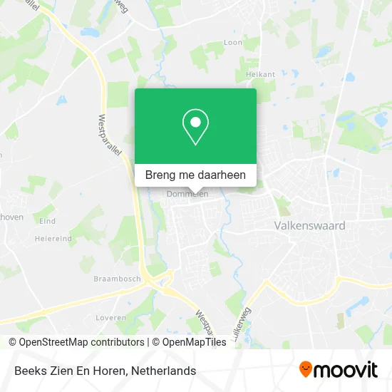 Beeks Zien En Horen kaart