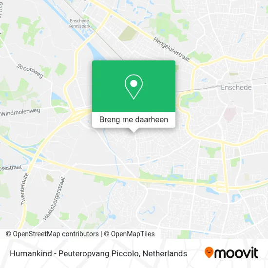 Humankind - Peuteropvang Piccolo kaart