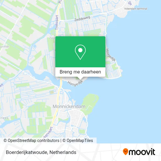 Boerderijkatwoude kaart