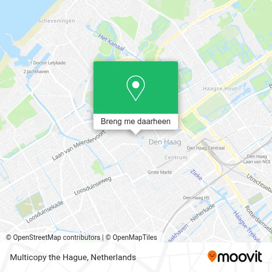 Multicopy the Hague kaart