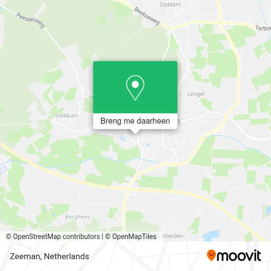Zeeman kaart