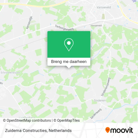 Zuidema Constructies kaart