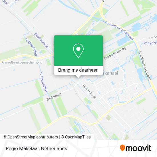 Regio Makelaar kaart