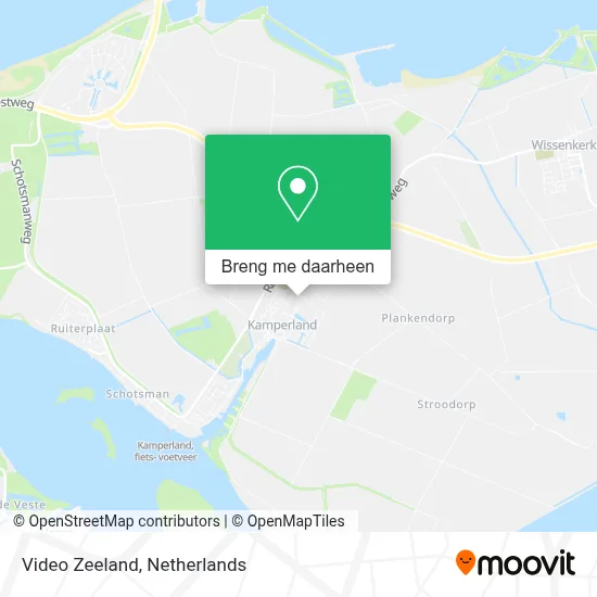 Video Zeeland kaart