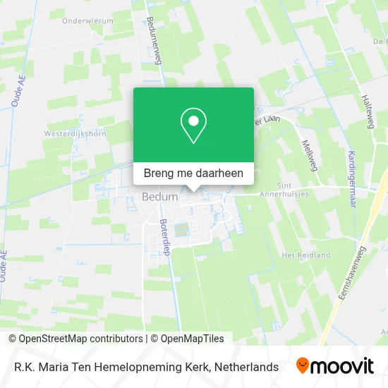 R.K. Maria Ten Hemelopneming Kerk kaart
