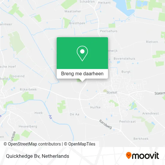 Quickhedge Bv kaart