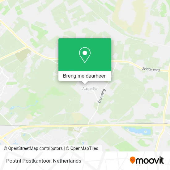 Postnl Postkantoor kaart