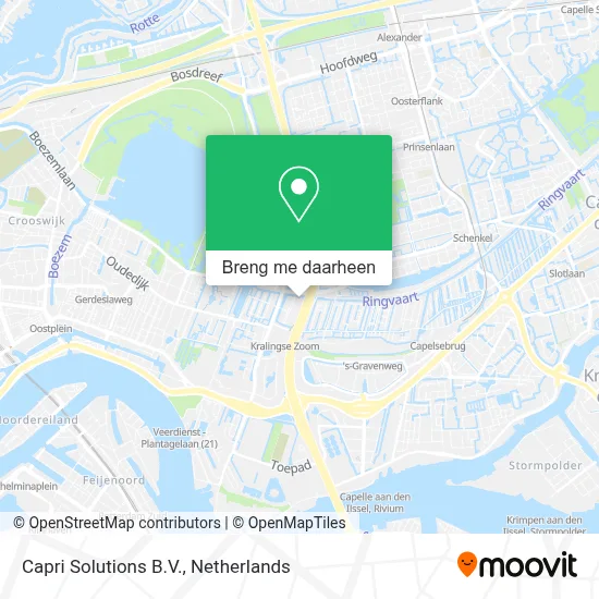 Capri Solutions B.V. kaart