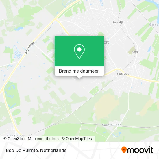 Bso De Ruimte kaart