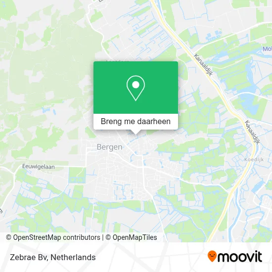 Zebrae Bv kaart