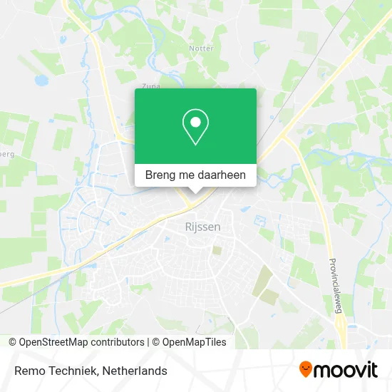 Remo Techniek kaart