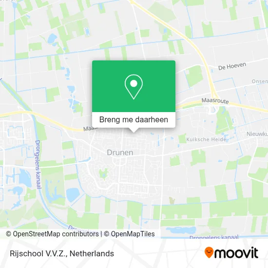 Rijschool V.V.Z. kaart